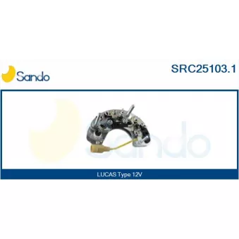 Pont de diodes, alternateur SANDO SRC25103.1