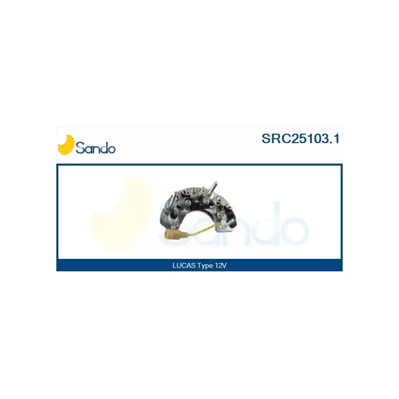 Pont de diodes, alternateur SANDO SRC25103.1