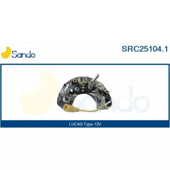 Pont de diodes, alternateur SANDO SRC25104.1