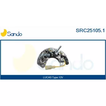 Pont de diodes, alternateur SANDO SRC25105.1