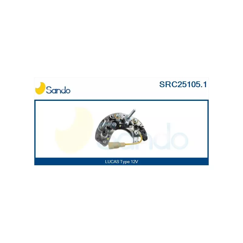 Pont de diodes, alternateur SANDO SRC25105.1