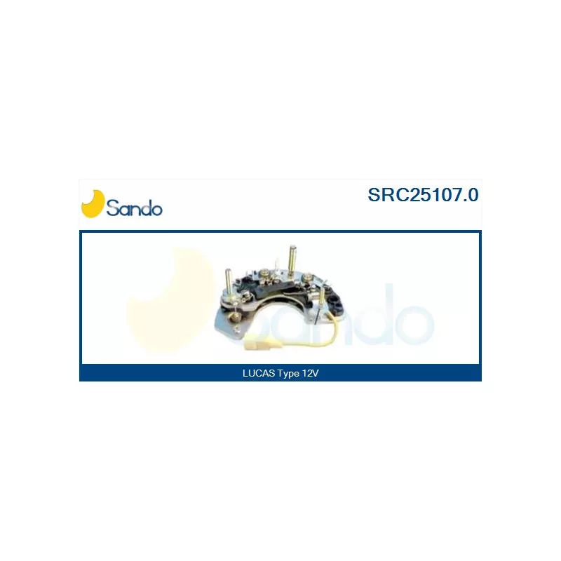 Pont de diodes, alternateur SANDO SRC25107.0