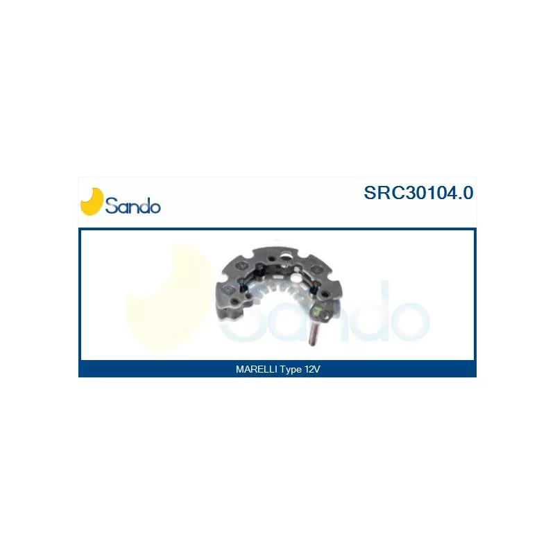 Pont de diodes, alternateur SANDO SRC30104.0