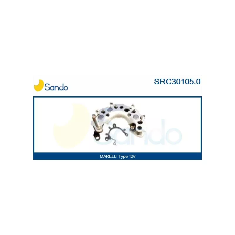 Pont de diodes, alternateur SANDO SRC30105.0