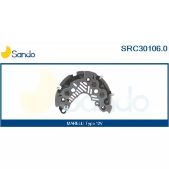 Pont de diodes, alternateur SANDO SRC30106.0