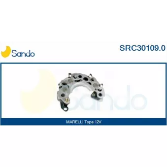 Pont de diodes, alternateur SANDO SRC30109.0