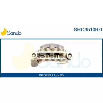 Pont de diodes, alternateur SANDO SRC35109.0