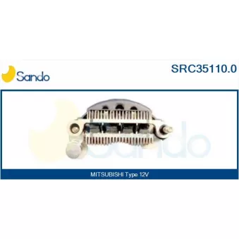 Pont de diodes, alternateur SANDO SRC35110.0