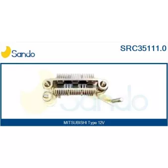 Pont de diodes, alternateur SANDO SRC35111.0