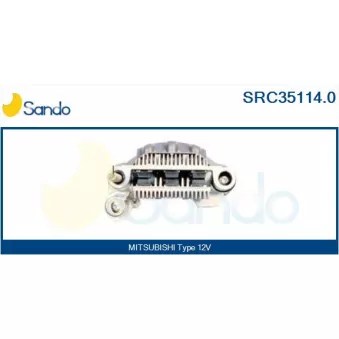 Pont de diodes, alternateur SANDO SRC35114.0