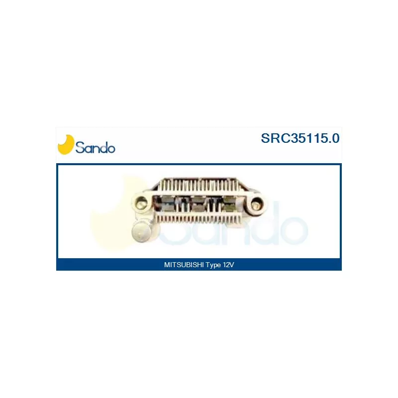 Pont de diodes, alternateur SANDO SRC35115.0