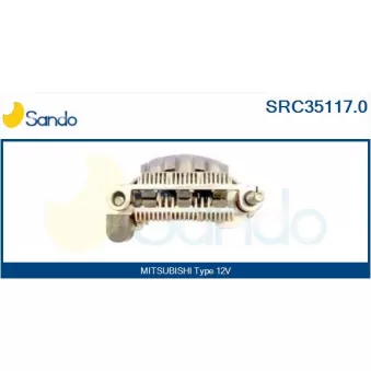 Pont de diodes, alternateur SANDO SRC35117.0