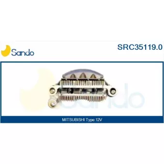 Pont de diodes, alternateur SANDO SRC35119.0