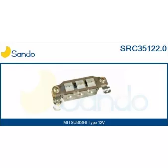 Pont de diodes, alternateur SANDO SRC35122.0