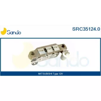 Pont de diodes, alternateur SANDO SRC35124.0