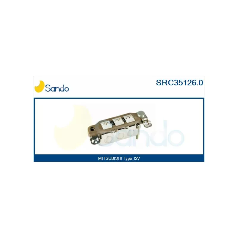 Pont de diodes, alternateur SANDO SRC35126.0