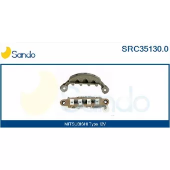 Pont de diodes, alternateur SANDO SRC35130.0