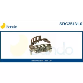 Pont de diodes, alternateur SANDO SRC35131.0