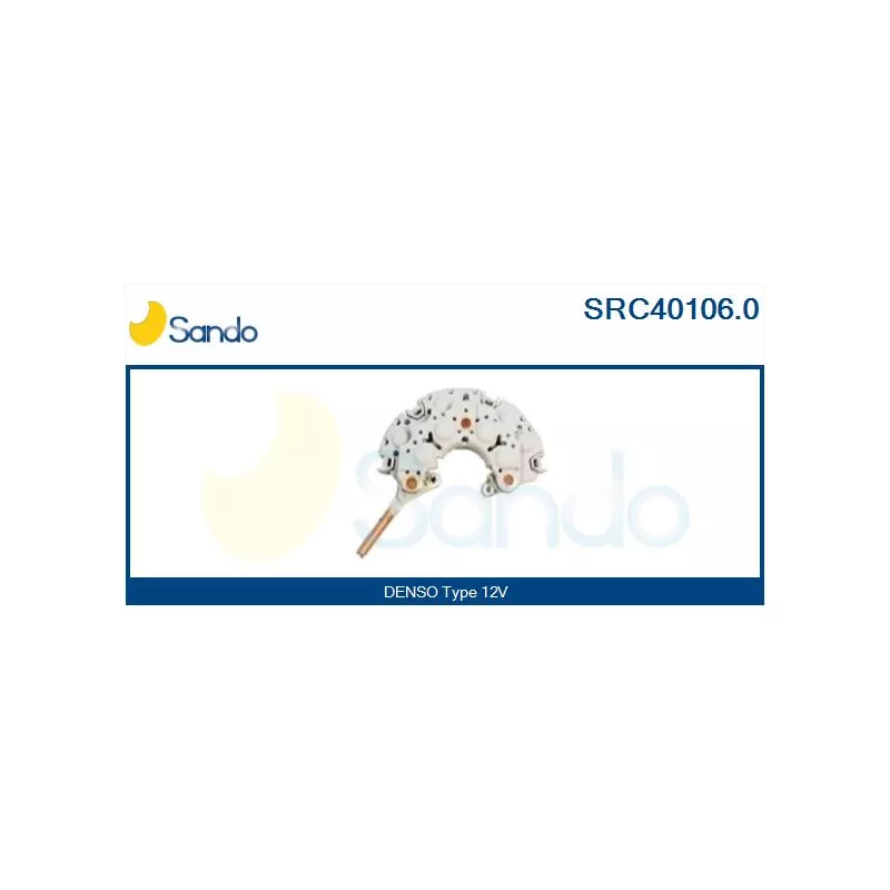 Pont de diodes, alternateur SANDO SRC40106.0