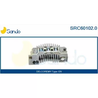 Pont de diodes, alternateur SANDO SRC60102.0