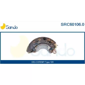 Pont de diodes, alternateur SANDO SRC60106.0