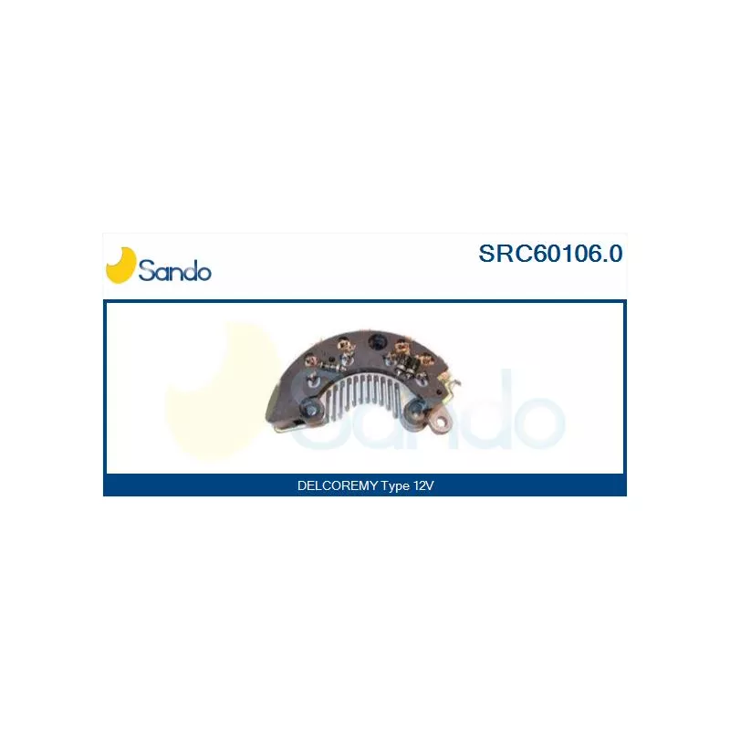 Pont de diodes, alternateur SANDO SRC60106.0