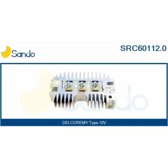Pont de diodes, alternateur SANDO SRC60112.0
