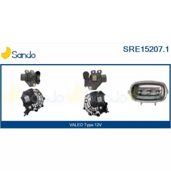 Régulateur d'alternateur SANDO SRE15207.1
