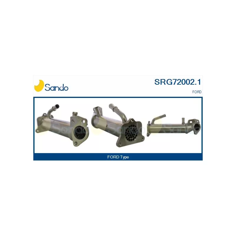 Radiateur, réaspiration des gaz d'échappement SANDO SRG72002.1