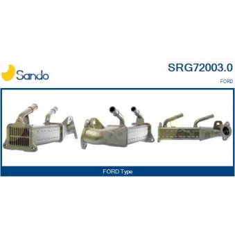 Radiateur, réaspiration des gaz d'échappement SANDO SRG72003.0