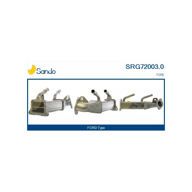 Radiateur, réaspiration des gaz d'échappement SANDO SRG72003.0