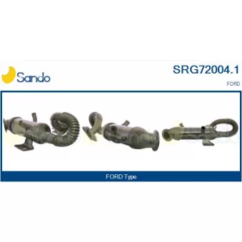 Radiateur, réaspiration des gaz d'échappement SANDO SRG72004.1