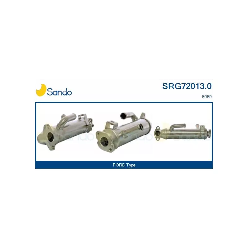 Radiateur, réaspiration des gaz d'échappement SANDO SRG72013.0