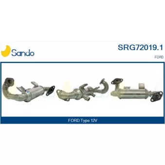 Radiateur, réaspiration des gaz d'échappement SANDO SRG72019.1