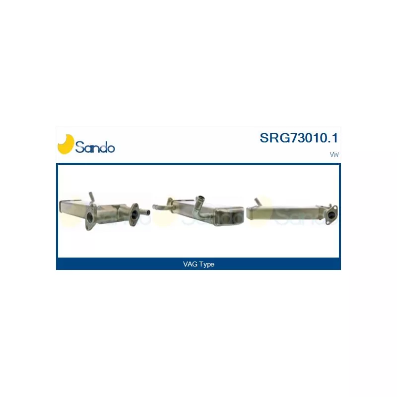 Radiateur, réaspiration des gaz d'échappement SANDO SRG73010.1