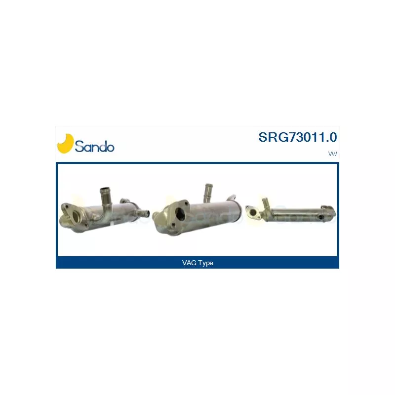 Radiateur, réaspiration des gaz d'échappement SANDO SRG73011.0