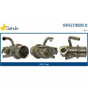 Radiateur, réaspiration des gaz d'échappement SANDO SRG73020.0