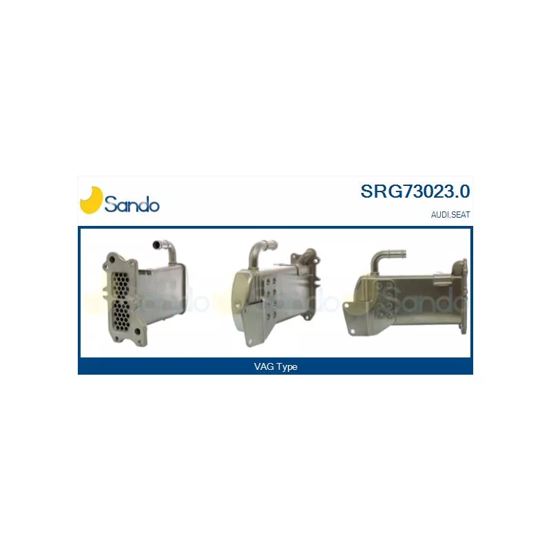 Radiateur, réaspiration des gaz d'échappement SANDO SRG73023.0