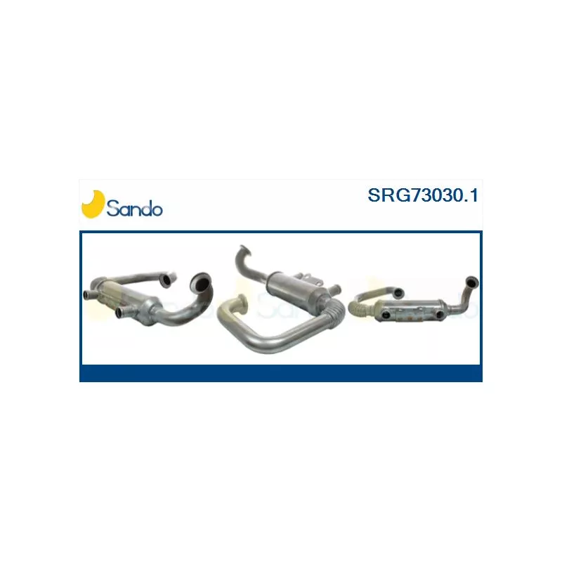 Radiateur, réaspiration des gaz d'échappement SANDO SRG73030.1
