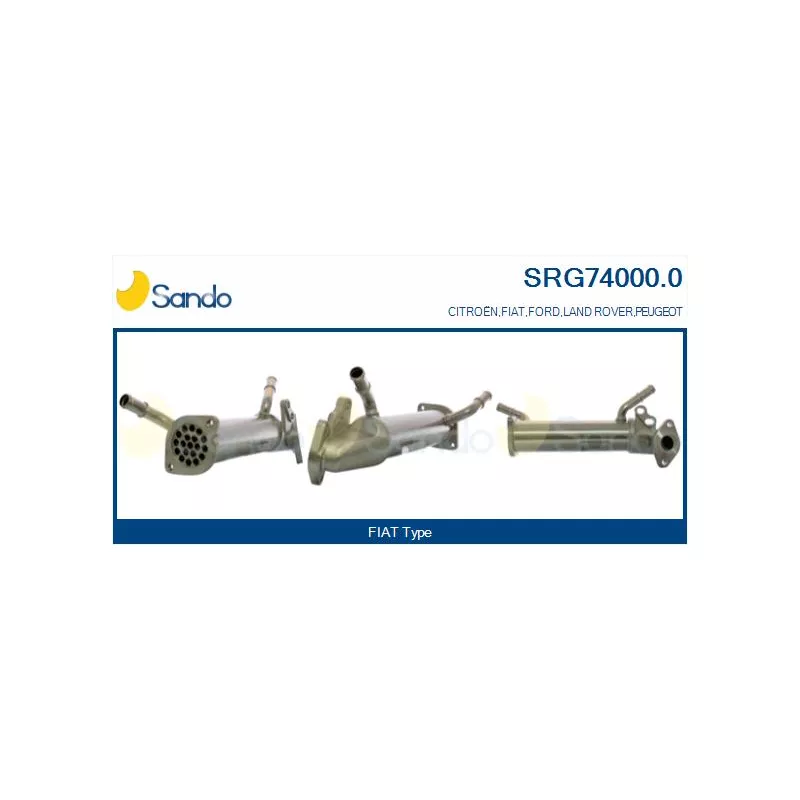 Radiateur, réaspiration des gaz d'échappement SANDO SRG74000.0