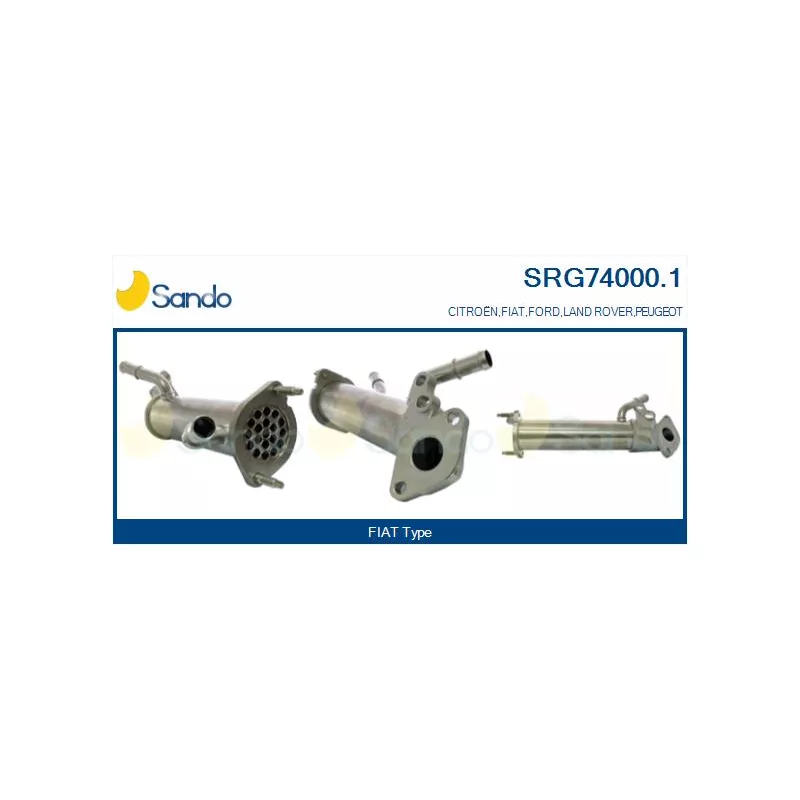 Radiateur, réaspiration des gaz d'échappement SANDO SRG74000.1