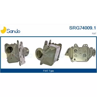 Radiateur, réaspiration des gaz d'échappement SANDO SRG74009.1