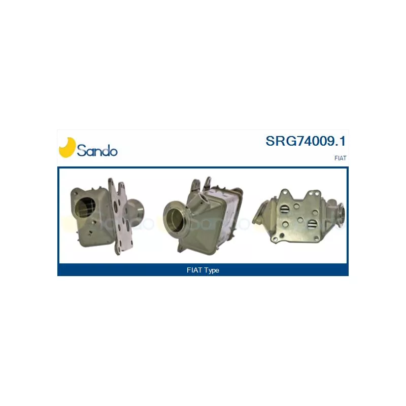 Radiateur, réaspiration des gaz d'échappement SANDO SRG74009.1