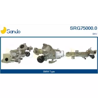 Radiateur, réaspiration des gaz d'échappement SANDO SRG75000.0