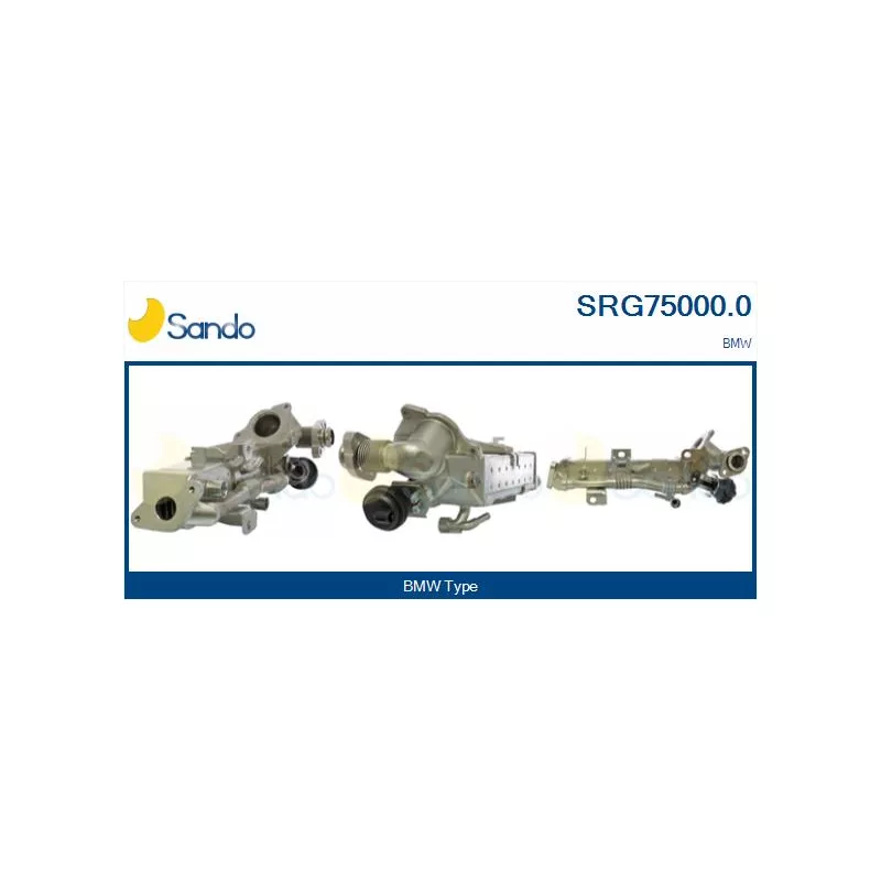 Radiateur, réaspiration des gaz d'échappement SANDO SRG75000.0