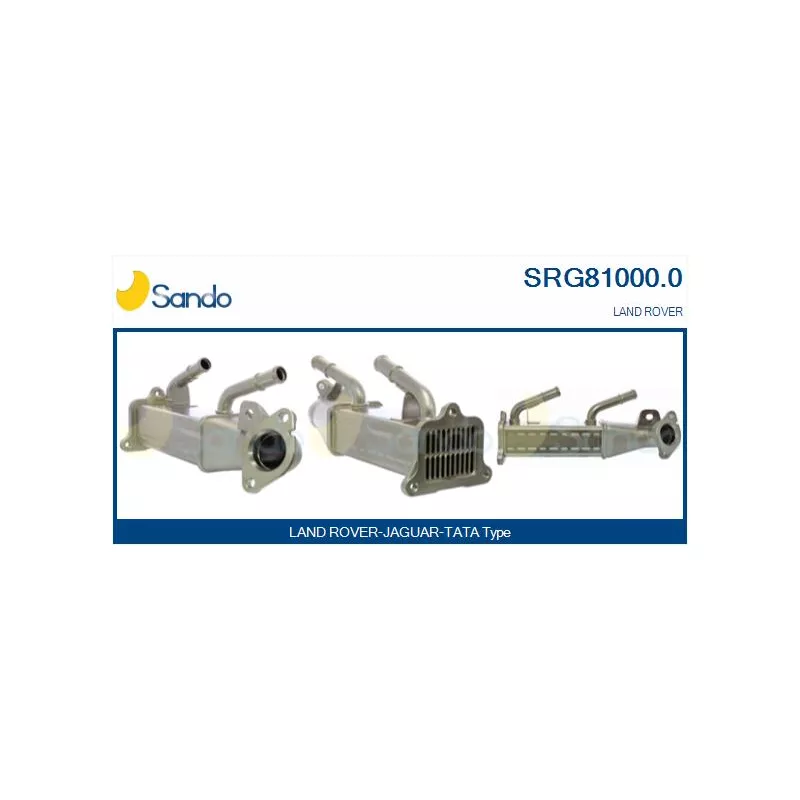 Radiateur, réaspiration des gaz d'échappement SANDO SRG81000.0