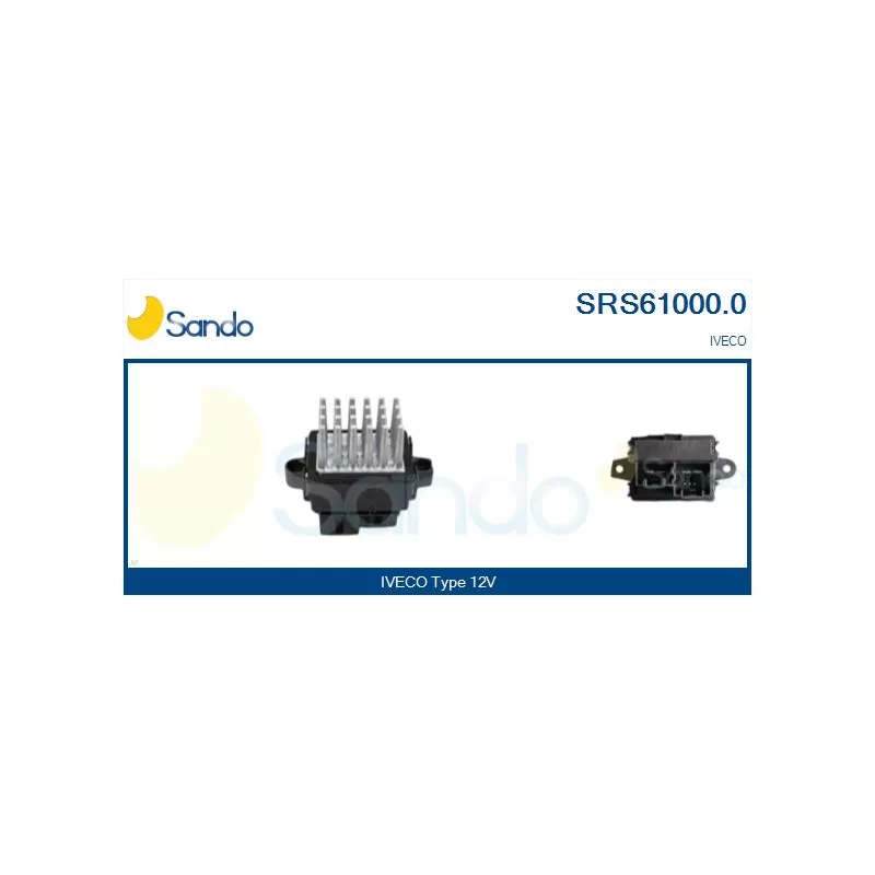Résistance, pulseur d'air habitacle SANDO SRS61000.0
