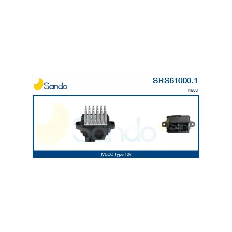 Résistance, pulseur d'air habitacle SANDO SRS61000.1