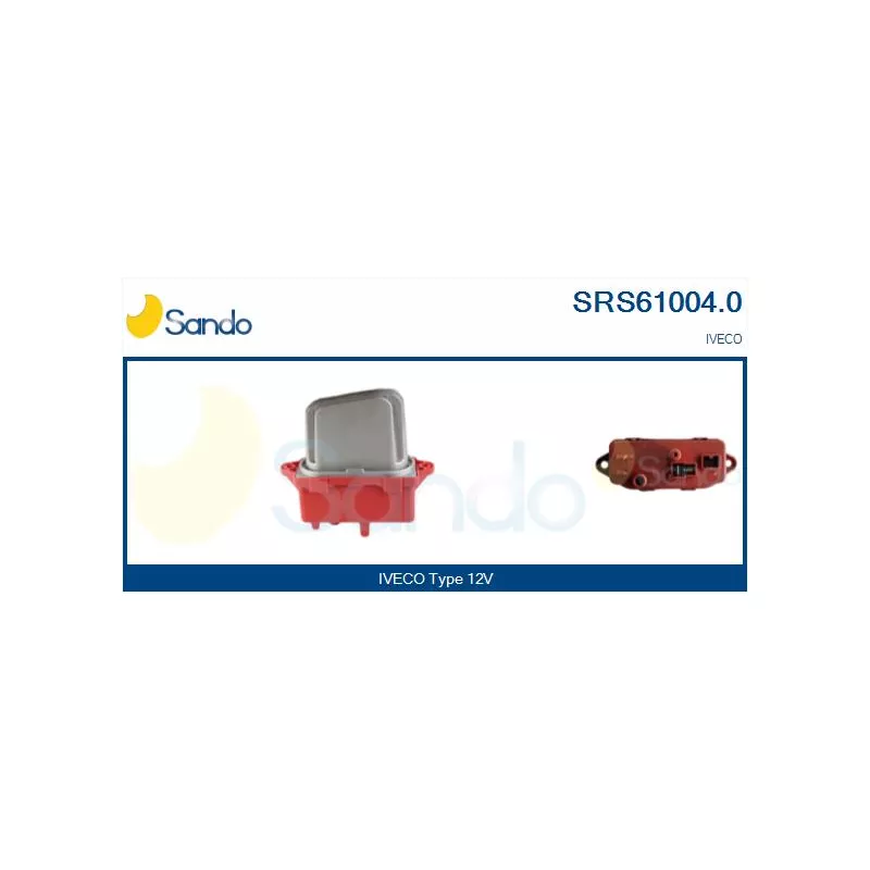 Résistance, pulseur d'air habitacle SANDO SRS61004.0