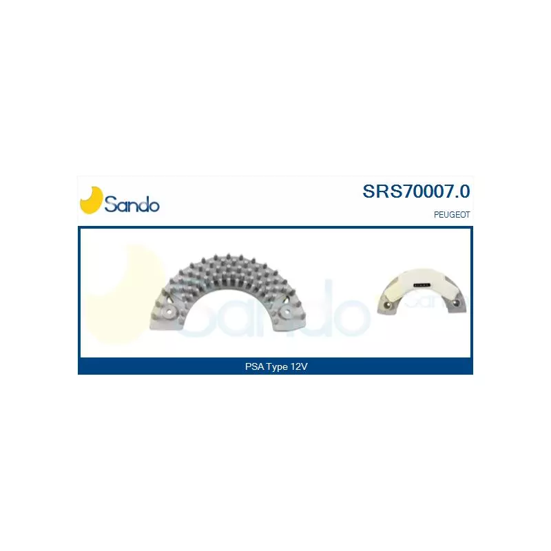 Résistance, pulseur d'air habitacle SANDO SRS70007.0